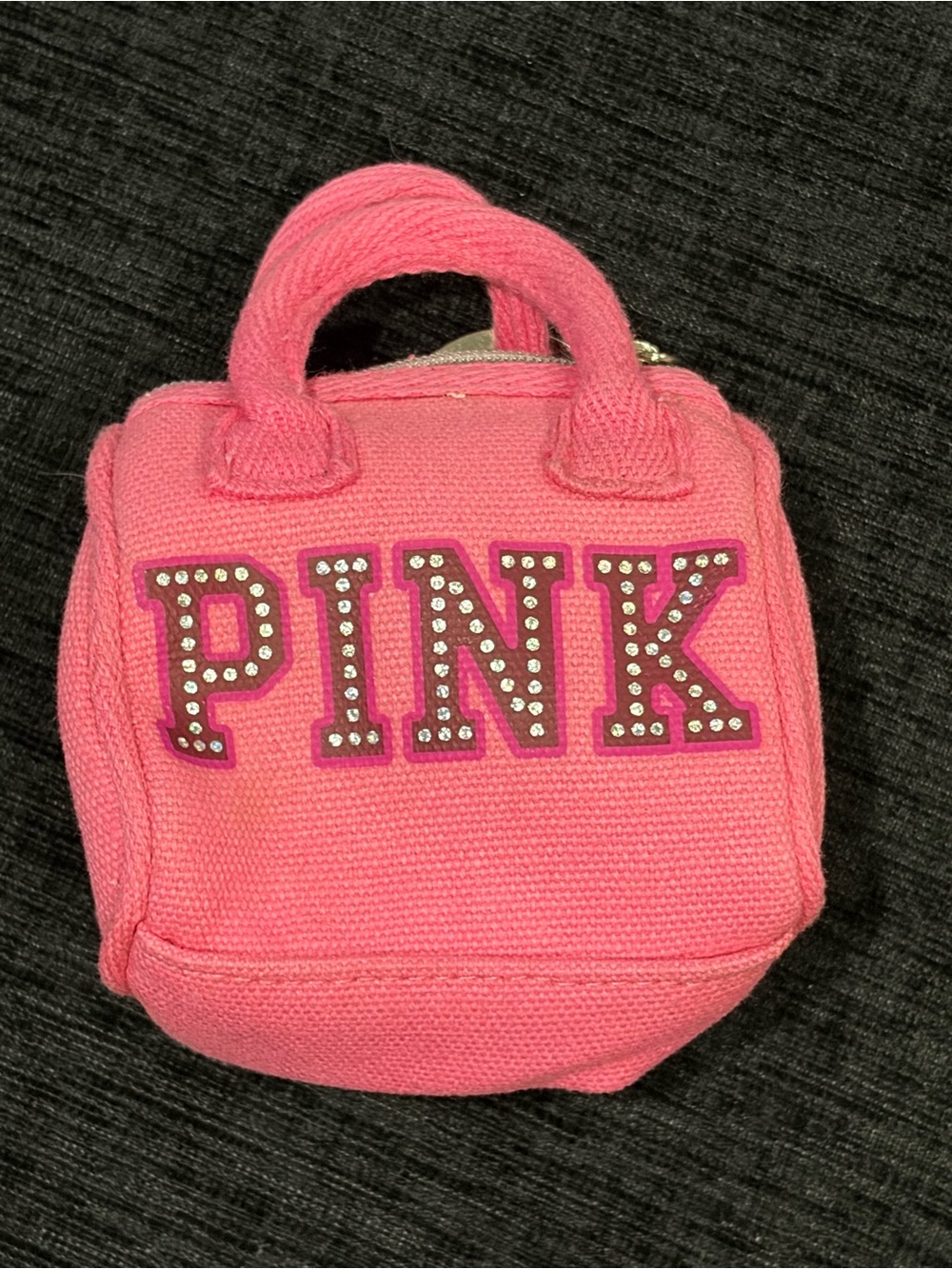 Y2K Victoria Secret PINK Keychain Purse Coin